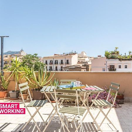 Ferienwohnung The Terrace Behind The Cathedral By Wonderful Italy Palermo Exterior foto
